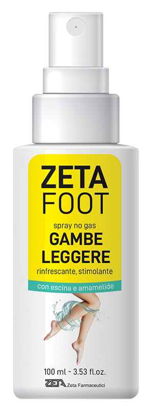 ZETAFOOT SPRAY NO GAS GAMBE LEGGERE 100 ML - Farmacia Dott. Pasquale Russo