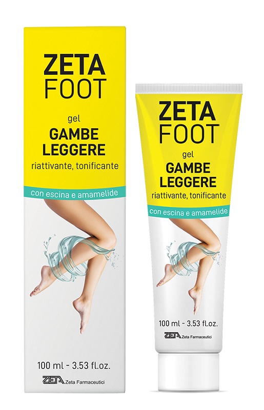 ZETAFOOT GEL GAMBE LEGGERE 100 ML - Farmacia Dott. Pasquale Russo