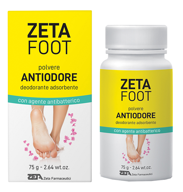 ZETAFOOT POLVERE ANTIODORE 75 G - Farmacia Dott. Pasquale Russo