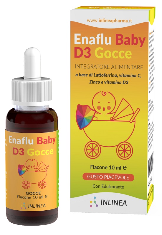ENAFLU BABY D3 GOCCE 10 ML - Farmacia Dott. Pasquale Russo