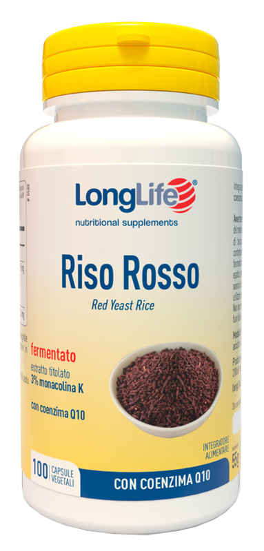 LONGLIFE RISO ROSSO 100 CAPSULE VEGETALI - Farmacia Dott. Pasquale Russo