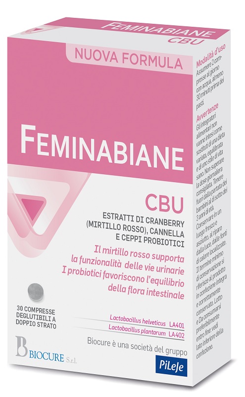 FEMINABIANE CBU 30 COMPRESSE - Farmacia Dott. Pasquale Russo