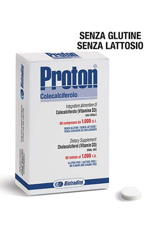 PROTON 60 COMPRESSE 1000 UI - Farmacia Dott. Pasquale Russo