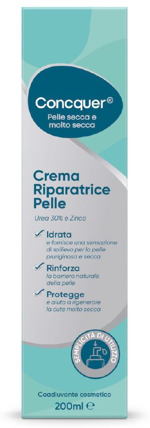 CONCQUER CREMA RIPARATRICE PELLE 200 ML - Farmacia Dott. Pasquale Russo