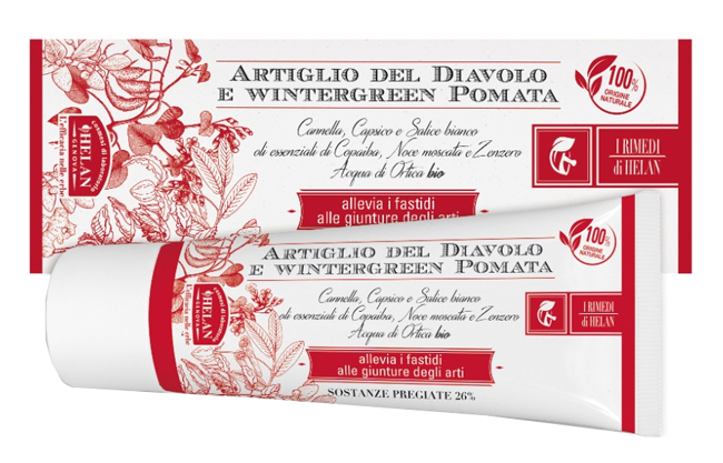 I RIMEDI DI HELAN ARTIGLIO DIAVOLO WINTERGREEN POMATA 75 ML - Farmacia Dott. Pasquale Russo
