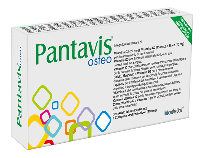 PANTAVIS OSTEO 30 COMPRESSE - Farmacia Dott. Pasquale Russo