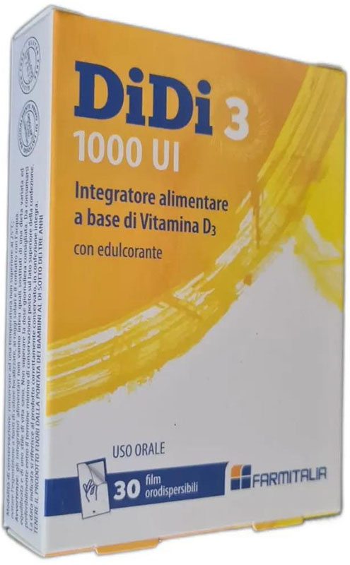 DIDI3 1000 UI 30 FILM ORODISPERSIBILI - Farmacia Dott. Pasquale Russo