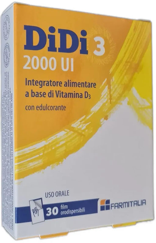 DIDI3 2000 UI 30 FILM ORODISPERSIBILI - Farmacia Dott. Pasquale Russo