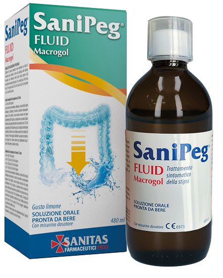 SANIPEG FLUID MACROGOL 480 ML - Farmacia Dott. Pasquale Russo