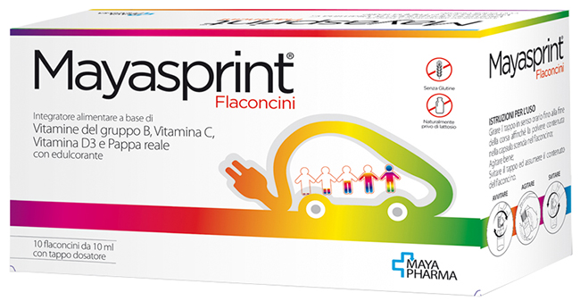 MAYASPRINT 10 FLACONCINI - Farmacia Dott. Pasquale Russo