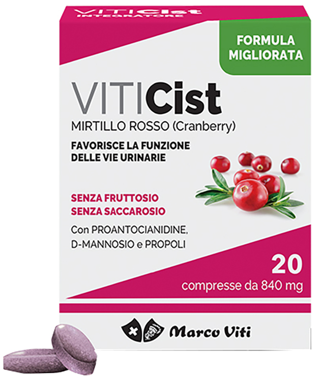 VITICIST MIRTILLO 20 COMPRESSE RIVESTITE - Farmacia Dott. Pasquale Russo