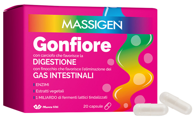MASSIGEN GONFIORE 20 CAPSULE - Farmacia Dott. Pasquale Russo