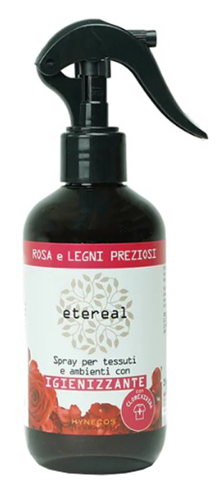 ETEREAL SPRAY PER TESSUTI E AMBIENTI IGIENIZZANTE ROSA E LEGNI PREZIOSI 250 ML - Farmacia Dott. Pasquale Russo