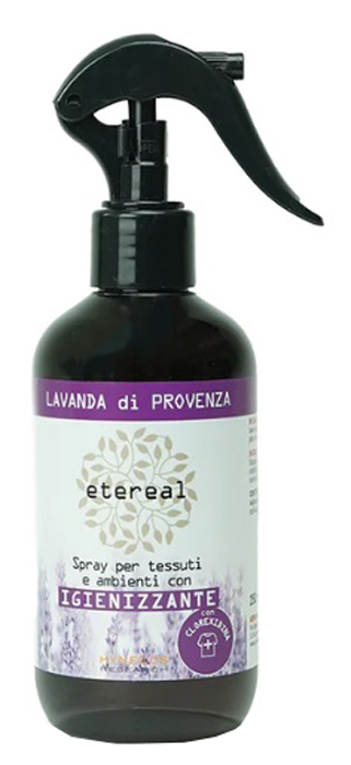 ETEREAL SPRAY PER TESSUTI E AMBIENTI IGIENIZZANTE LAVANDA DI PROVENZA 250 ML - Farmacia Dott. Pasquale Russo