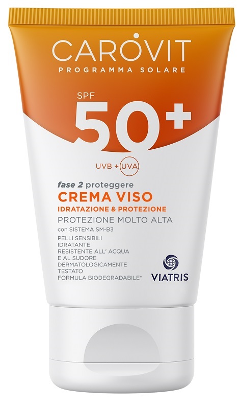 CAROVIT PROGRAMMA SOLARE CREMA VISO SPF50+ 50 ML - Farmacia Dott. Pasquale Russo