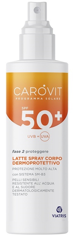 CAROVIT PROGRAMMA SOLARE LATTE CORPO SPF50+ 200 ML - Farmacia Dott. Pasquale Russo