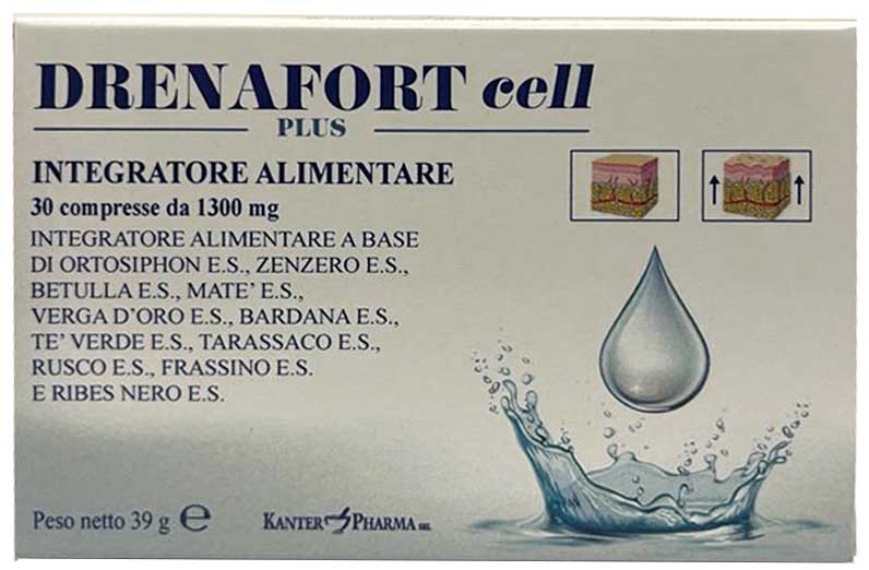 DRENAFORT CELL PLUS 30 COMPRESSE - Farmacia Dott. Pasquale Russo