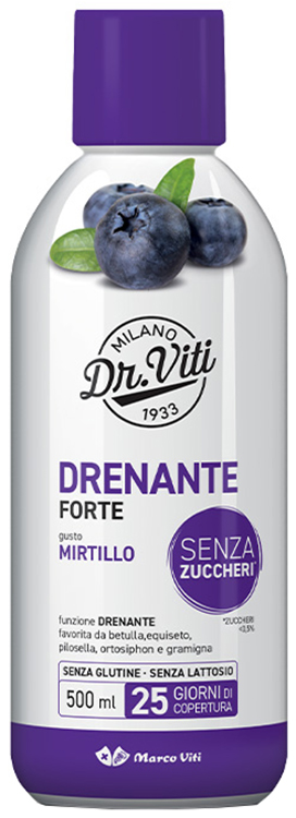 DRENANTE FORTE MIRTILLO 500 ML - Farmacia Dott. Pasquale Russo