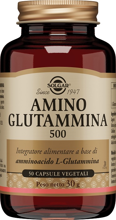 AMINO GLUTAMMINA 500 50 CAPSULE VEGETALI - Farmacia Dott. Pasquale Russo