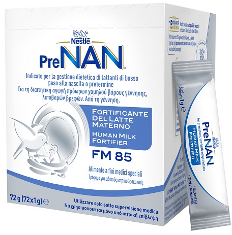 PRENAN FORTIFICANTE DEL LATTE MATERNO FM85 72 BUSTINE X 1 G - Farmacia Dott. Pasquale Russo