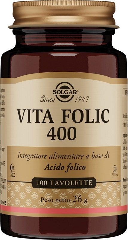 VITA FOLIC 400 100 TAVOLETTE - Farmacia Dott. Pasquale Russo