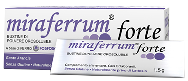 MIRAFERRUM FORTE 20 BUSTINE DA 1,5 G - Farmacia Dott. Pasquale Russo