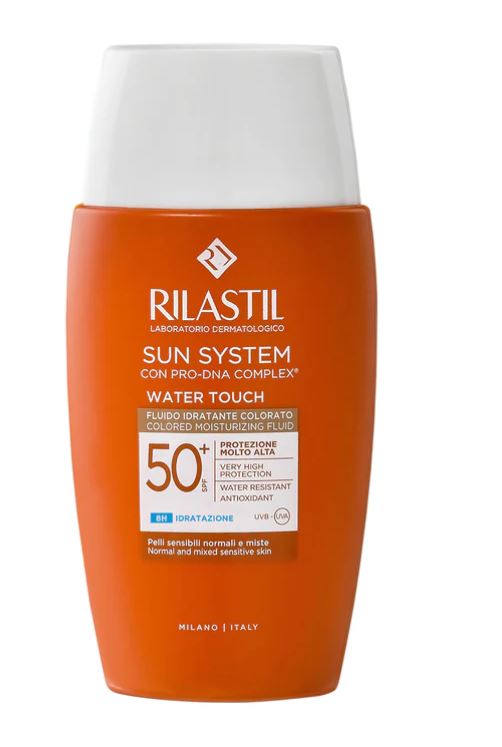 RILASTIL SUN SYSTEM WATER TOUCH COLOR FLUIDO SPF50+ 50 ML - Farmacia Dott. Pasquale Russo