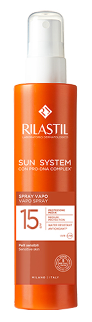 RILASTIL SUN SYSTEM SPRAY VAPO SPF15 200 ML - Farmacia Dott. Pasquale Russo