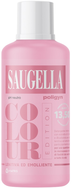 SAUGELLA POLIGYN COLOUR EDITION DETERGENTE INTIMO 500 ML - Farmacia Dott. Pasquale Russo