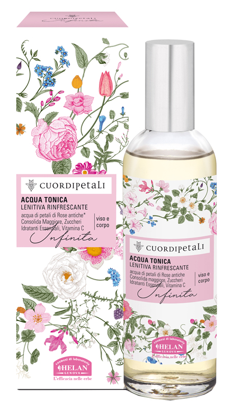 CUOR DI PETALI INFINITA ACQUA TONICA LENITIVA RINFRESCANTE 100 ML - Farmacia Dott. Pasquale Russo