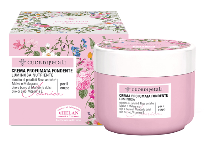CUOR DI PETALI ICONICA CREMA PROFUMATA FONDENTE LUMINOSA 200 ML - Farmacia Dott. Pasquale Russo
