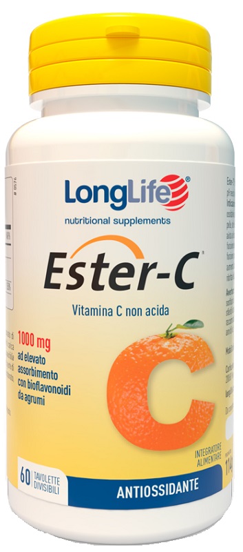 LONGLIFE ESTER C 1000MG 60 TAVOLETTE - Farmacia Dott. Pasquale Russo