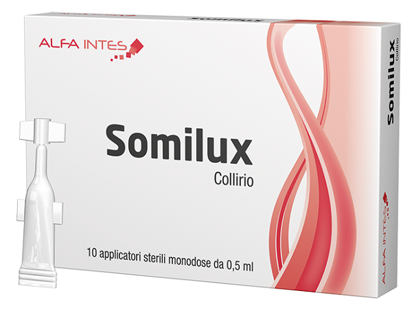SOMILUX COLLIRIO 10 APPLICATORI STERILI MONODOSE DA 0,5 ML - Farmacia Dott. Pasquale Russo