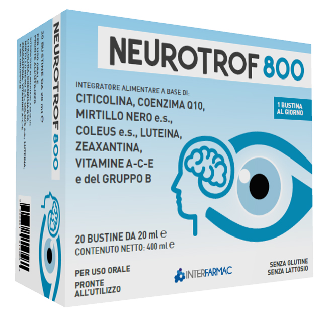 NEUROTROF 800 20 BUSTINE 20 ML - Farmacia Dott. Pasquale Russo