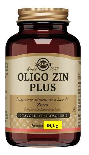 OLIGO ZIN PLUS 50 TAVOLETTE - Farmacia Dott. Pasquale Russo