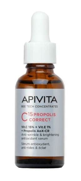 APIVITA BEE TECH CONCENTRATE C15 PROPOLIS CORRECT SERUM 30 ML - Farmacia Dott. Pasquale Russo