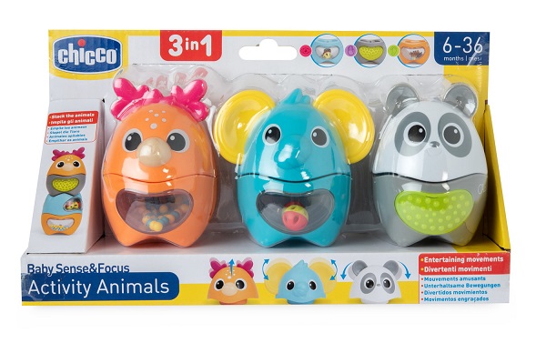 CHICCO GIOCO BABY SENSE&FOCUS ACTIVITY ANIMALS - Farmacia Dott. Pasquale Russo