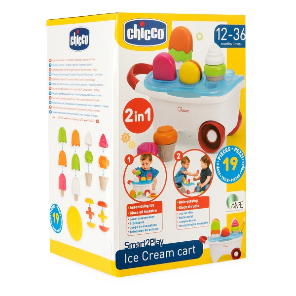 CHICCO GIOCO SMART2PLAY CARRETTO DEI GELATI - Farmacia Dott. Pasquale Russo