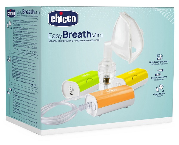 AEROSOL MICROPISTONE MINI EASY BREATH CHICCO - Farmacia Dott. Pasquale Russo