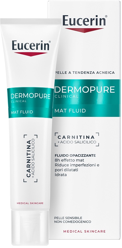 EUCERIN DERMOPURE CLINICAL FLUIDO OPACIZZANTE 40 ML - Farmacia Dott. Pasquale Russo