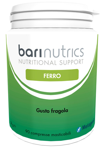 BARINUTRICS FERRO FRAGOLA ITA 90 COMPRESSE - Farmacia Dott. Pasquale Russo