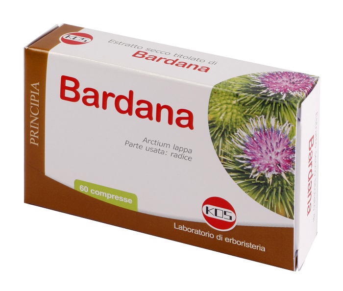 BARDANA ESTRATTO SECCO TITOLATO AL 20% DI INULINA 60 COMPRESSE - Farmacia Dott. Pasquale Russo