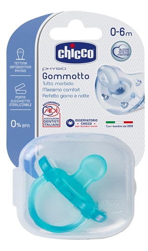 CHICCO GOMMOTTO IN SILICONE BOY 0-6 MESI 1 PEZZO - Farmacia Dott. Pasquale Russo