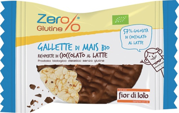 ZER% GLUTINE GALLETTE MAIS RICOPERTE DI CIOCCOLATO AL LATTE BIO 32 G - Farmacia Dott. Pasquale Russo