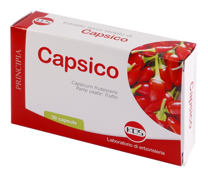 CAPSICO ESTRATTO SECCO 30 CAPSULE - Farmacia Dott. Pasquale Russo