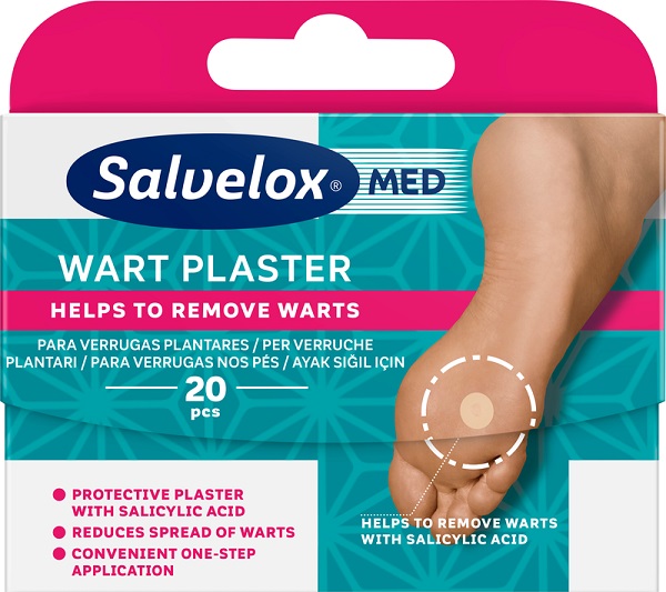CEROTTO VESCICHE PLANTARI SALVELOX MED WART PLASTER 20 PEZZI - Farmacia Dott. Pasquale Russo