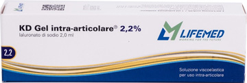 SIRINGA INTRA-ARTICOLARE KD GEL 2,2% ACIDO IALURONICO 2 ML - Farmacia Dott. Pasquale Russo