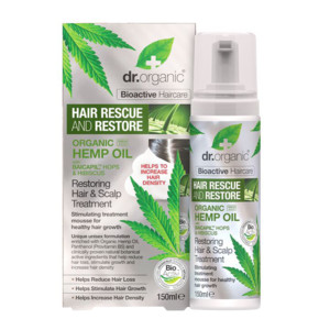 DR ORGANIC HEMP OIL OLIO DI CANAPA HAIR SCALP TREATMENT MOUSSE CAPELLI RISTRUTTURANTE 150 ML - Farmacia Dott. Pasquale Russo