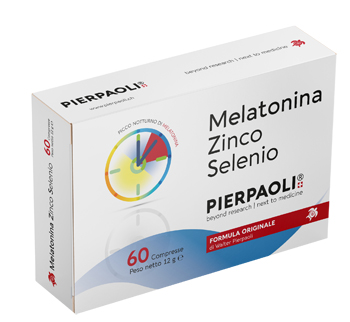 MELATONINA ZINCO SELENIO PIERPAOLI 60 COMPRESSE - Farmacia Dott. Pasquale Russo
