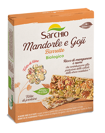 BARRETTE MANDORLE E GOJI 4X20 G - Farmacia Dott. Pasquale Russo